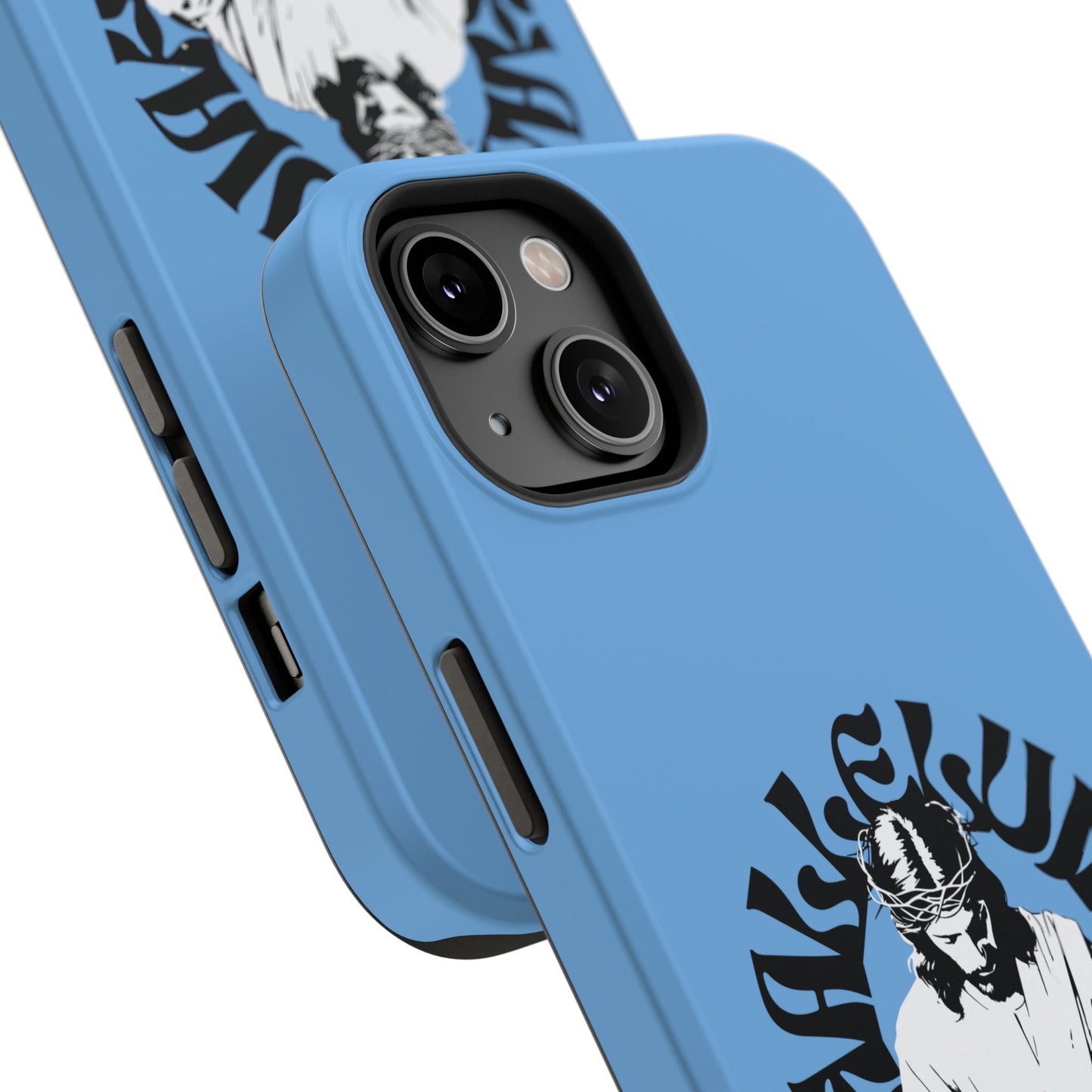 Durable Impact-Resistant Phone Case - 'Created with Purpose, Loved Without Limits' Design