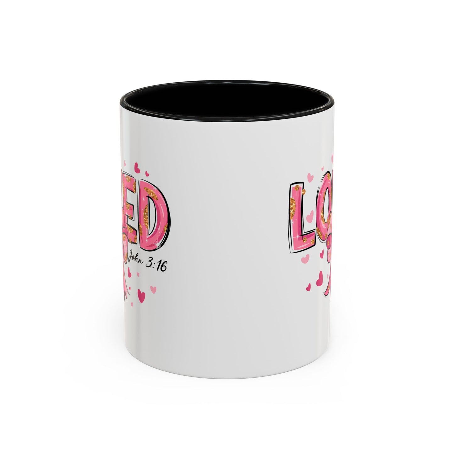 Loved Coffee Mug - Heartfelt Gift for Friends and Family, Inspirational Drinkware for Birthdays, Anniversaries, or Faith Celebrations, Great