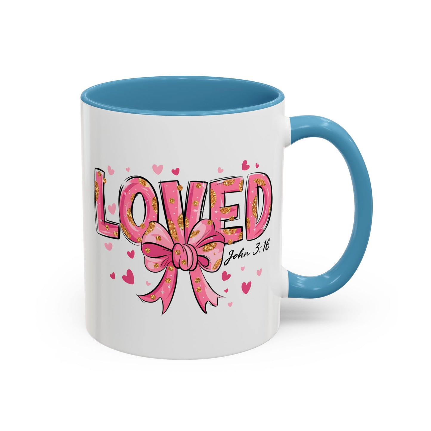 Loved Coffee Mug - Heartfelt Gift for Friends and Family, Inspirational Drinkware for Birthdays, Anniversaries, or Faith Celebrations, Great