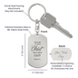 Engraved Tag Keychain