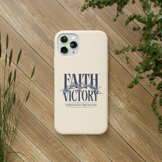 Biodegradable Phone Case - Faith & Victory Design