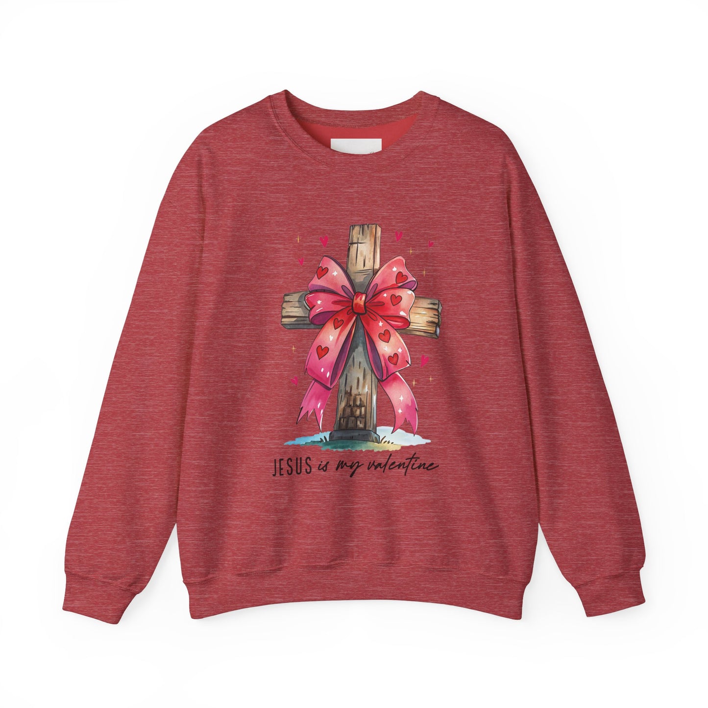 Faith-Inspired Crewneck Sweatshirt, Cozy Christian Gift, Jesus Love Apparel, Church Sweatshirt, Cute Casual Outfit