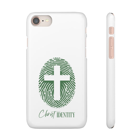 Inspirational Christ Identity Snap Case - Faith-Based Phone Cover