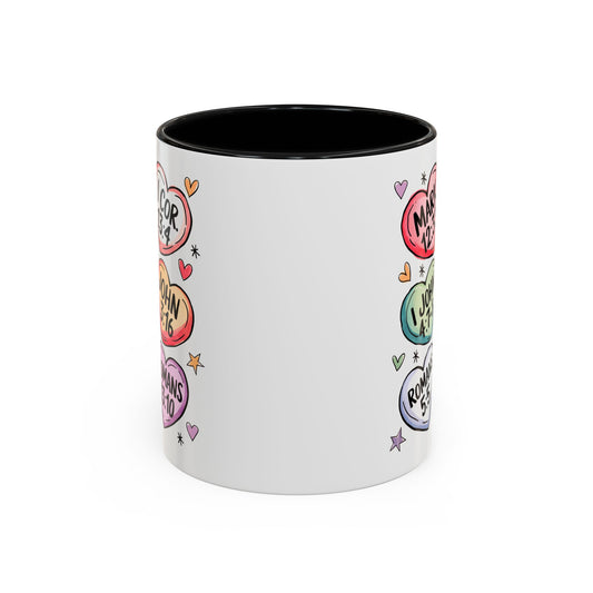 Colorful Bible Verse Coffee Mug | Cute Gift for Christians | Inspirational Drinkware | Heart Design | Faith-Based Tea Cups, Religious Gifts,