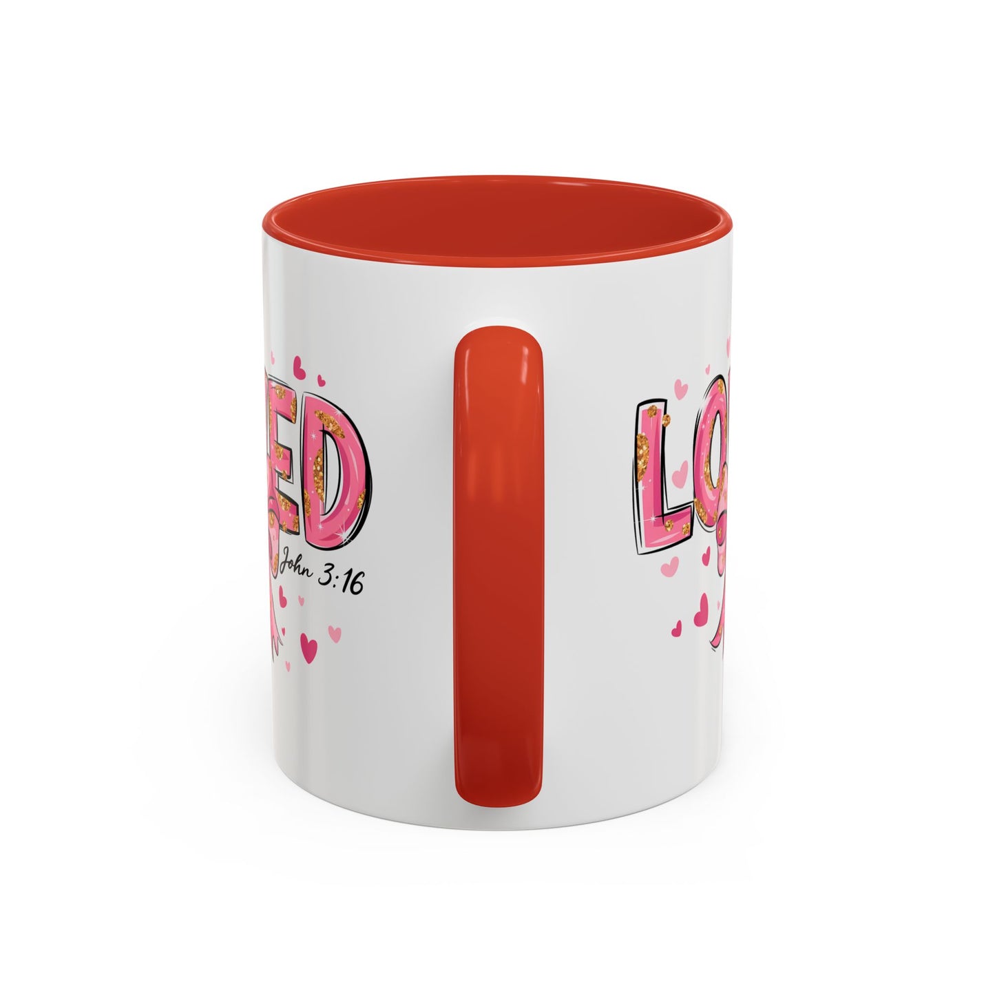 Loved Coffee Mug - Heartfelt Gift for Friends and Family, Inspirational Drinkware for Birthdays, Anniversaries, or Faith Celebrations, Great